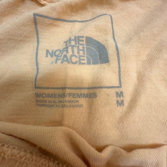 The North Face Half Dome Crop Top T-Shirt Womens Medium Peach - Picture 6 of 6